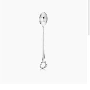 NEW: Tiffany &Co Silver Open Heart Feeding Spoon